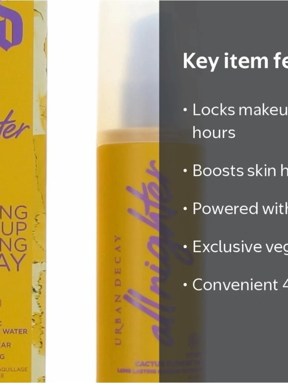 Urban Decay All Nighter Setting Spray - Full 118ML Size, BNIB!